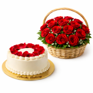 🌹 Royal Love Basket Combo 🎂