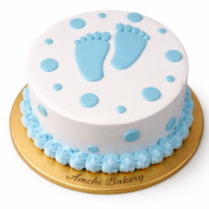Welcome Baby Cake Blueberry