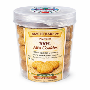 Aata Cookies (100% Desi Ghee Eggless)