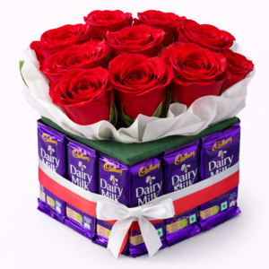 Chocolate Rose Gift Box 🌹🍫