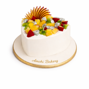 Fruit Cake Heart Shape